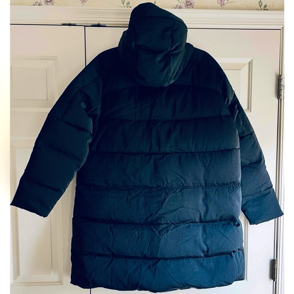 NWT!🍒LULULEMON IN A FLURRY PARKA sz 12 BLACK 550-Fill Jacket Brave Wunder Puff - Picture 2 of 15